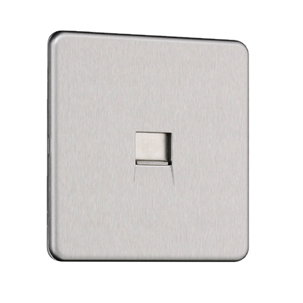 Flat Plate Screwless 45A D.P. Switch with Neon – Single Plate