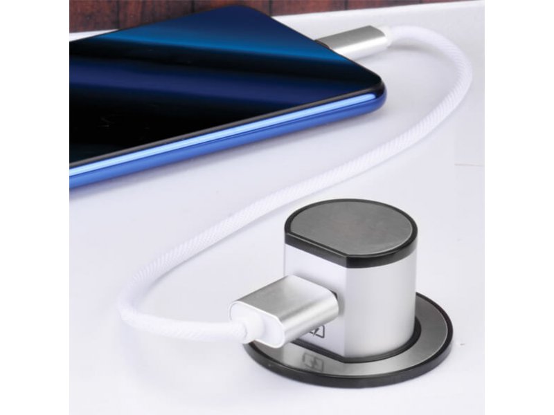 Miniature Pop-Up USB Charger (Type A Quick Charger – 3.1A)