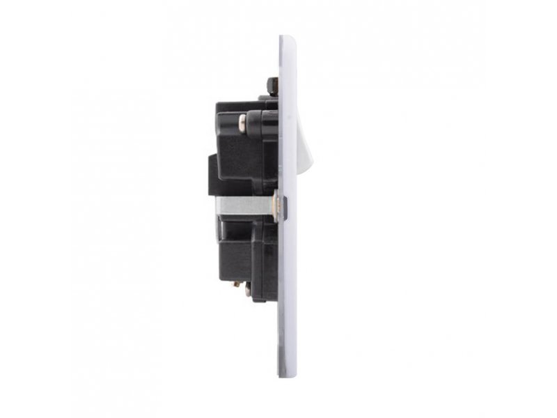 Slimline Screwless 13A Switched Socket with Quad USB A+C Charger – MAX. 5.1A