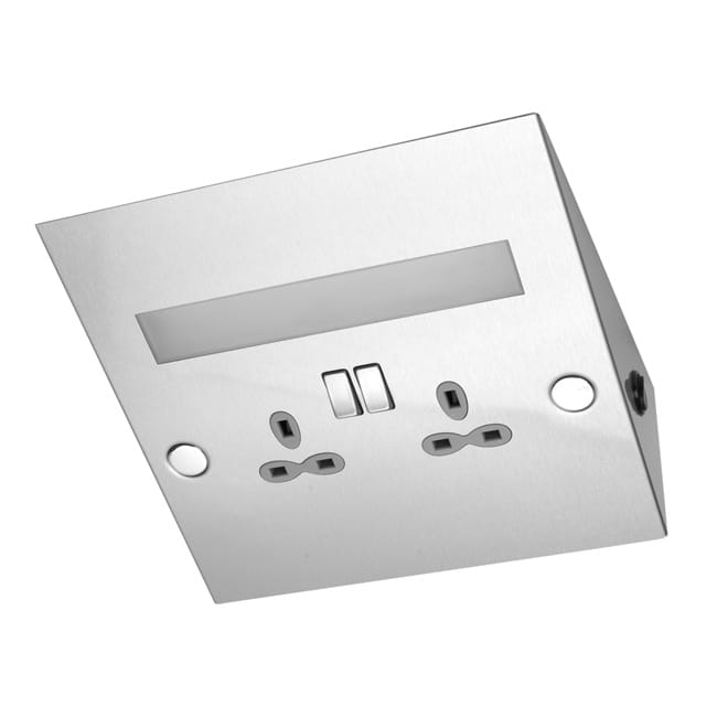 Power Station (Under Cabinet) with BS Socket and LED Light