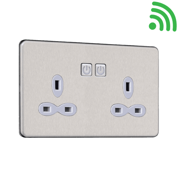 Slimline Screwless 2G Smart Dimmer Switches