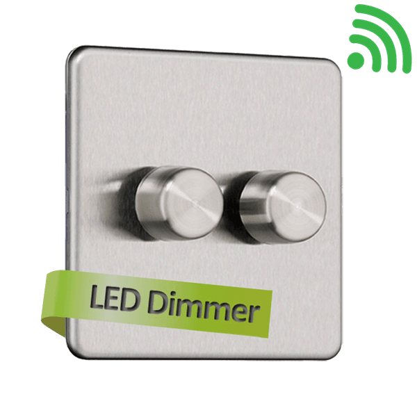 Slimline Screwless 2G Smart Dimmer Switches
